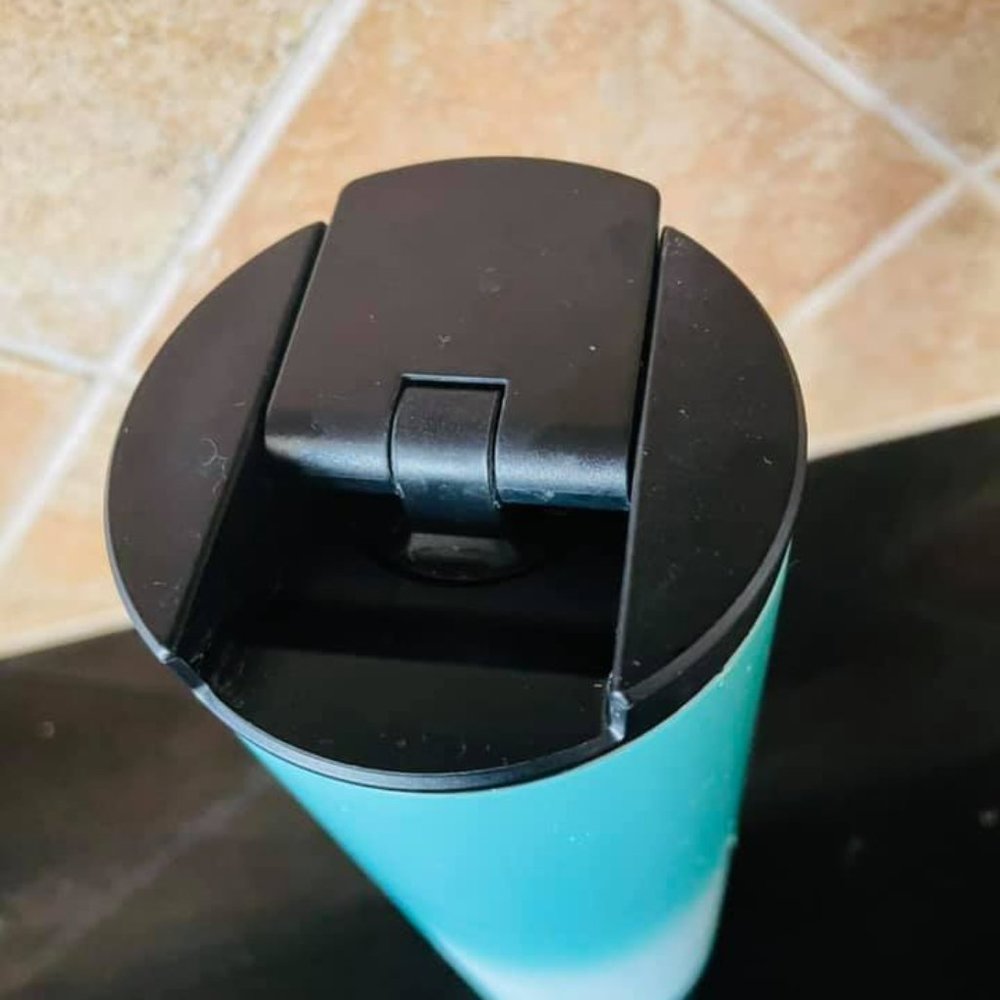 Starbucks teal speckled hot tumbler insulated 16oz - Picture 3 of 5